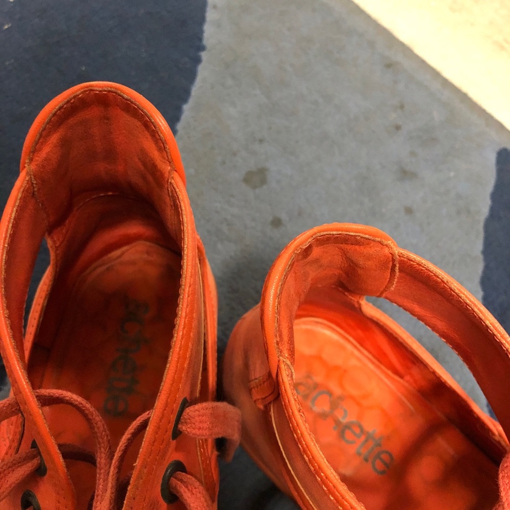 Achette Orange sneaker Shoes